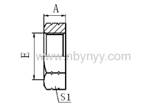 8J JIC LOCK NUT SCREW NUT CAP NUT SCREW CAP