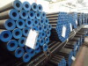 Seamless steel tube for transmission of fluids