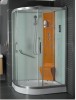 ABS and acrylic tray with shower cabins