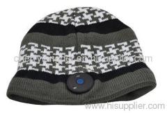 Beanie hat bluetooth headphone