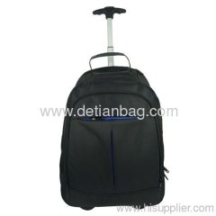 New arrival hot sell black large boys roller backpacks for men