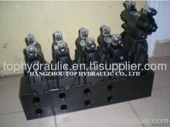 hydraulic manifold block valve