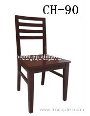Oak wooden coffee chair
