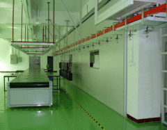 plastic non-dust painting line