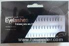 Black Flare Knot Free Individual Eyelashes Extensions Synthetic Permanent
