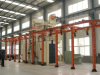 1 Q58 series high quality hanger chain type air shot blasting machine