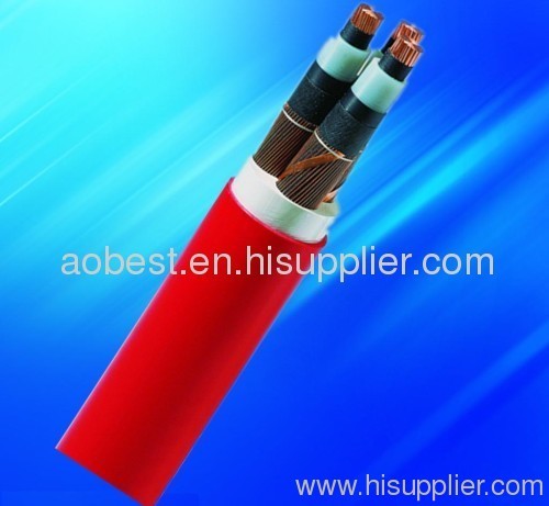 3.8/6.6 KV 3core screened power cable