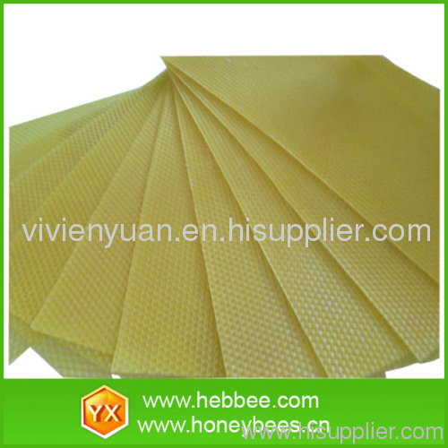 beeswax comb foundation sheet