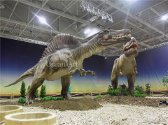 Animatronic dinosaur Spinosaurus model