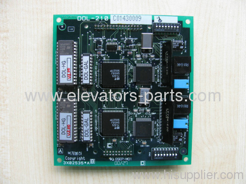 LG-Sigma Elevator Lift Spare Parts PCB DOL-210 Control Electronic Main Board