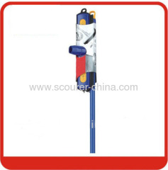 120cm Iron pole Rubber Floor Squeegee with 30cm