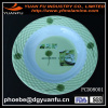 Elegant design melamine plate design