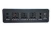 Power And Data Flush Mounted Outlet For Conference , 100 - 240 V