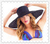 New design ladies summer packable sun floopy hats