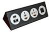 Multimedia Wall Plate Hotel Socket , GB Power Plugs AV Connection Box