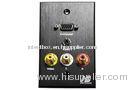 US Standard Multi Media Wall Plate Composite Audio & Video For Hotel Rooms
