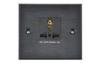 1x 3 Pin AC Power Multi Media Wall Plate Sockets For Meeting System