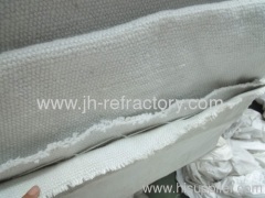 high temperature insulation blanket double layer ceramic fiber cloth