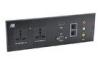 Multi Media HDMI VGA Wall Plate Socket With Power , 3.5MM Audio 50 / 60 HZ
