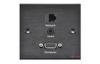 Network Multi Media Wall Plate