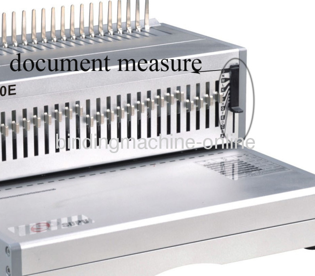 A3 paper size comb binding machine from China manufacturer - Hangzhou ...