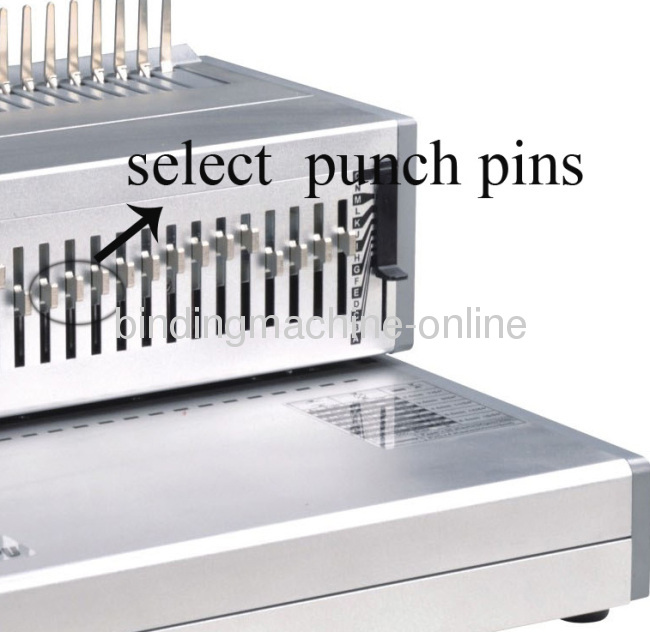 A3 paper size comb binding machine from China manufacturer - Hangzhou ...