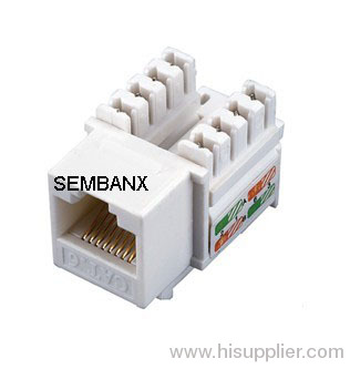 CAT6 8P8C UTP Keystone Jack