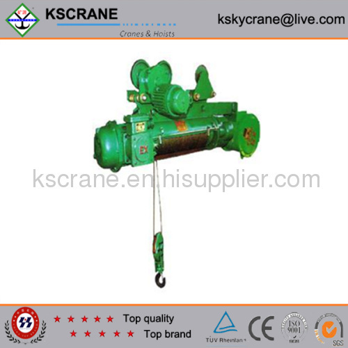 anti-explosion electric wire rope hoist