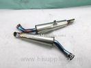 High Performance Stainless Steel Exhaust Pipe For Motorcycle , Racing Parts With Electroplate
