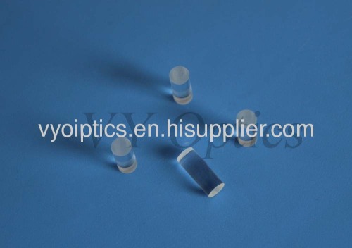 Optical fused silica rod lens for optical equipment