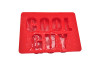 Letter shape ice cube tray with FDA/LFGB certificates