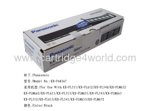 Latest Beautiful Panasonic KX-FA83A7 toner cartridges Recycling ink printer toner cartridges