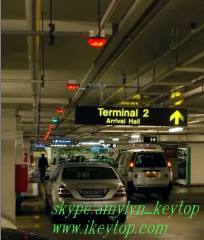 car parking sensor system with CE standard for hotels,ports,airports
