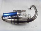 Aluminum 1060 / 3003 / 5052 Motorcycle Exhaust Pipe Anodize , Performance Exhaust Muffler