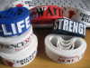 personalized printed custom silicone bracelets