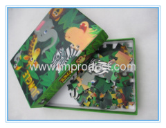 48pcs 3D animal paper puzzle