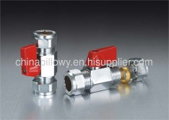 Brass mini ball valve