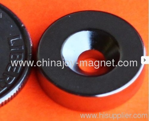 Permanent Strong Pot Magnets Ring Countersunk Magnets