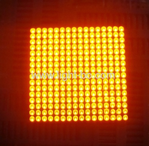 1.5 inch 1.8mm 16 x 16 led dot matrix display for message board/moving sign/elevator floor number indicator