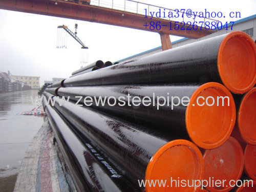 SCH40 HOT ROLLED SEAMLESS STEEL PIPE