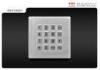 Digital LCD Advertising Kiosk Metal Keyboard 4 x 4 With USB / PS2