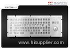 IP65 Kiosk Metal Keyboard With Trackball For Industrial Computer