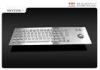 Pickproof Stainless Steel IP65 Kiosk Metal Keyboard With Trackball