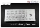 Custom IP65 Internet Kiosk Metal Keyboard With U Shape Keys