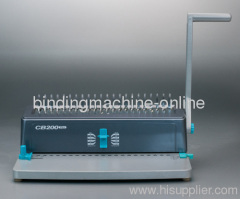 A4 Paper Size Light weight Comb Binding Machine