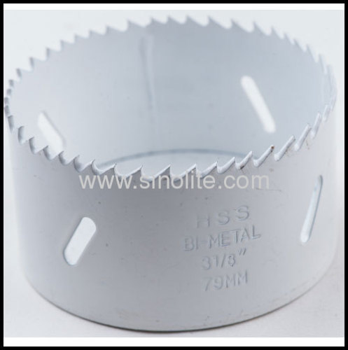 White Bi-metal hole saws