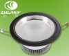 12W Aluminum Die-cast Φ189mm×96mm LED Down Lights With Φ165mm Hole