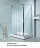 5mm sliding tempered glass shower enclosure