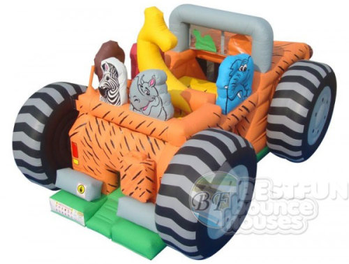 Safari Jeep Playground Bouncer Park