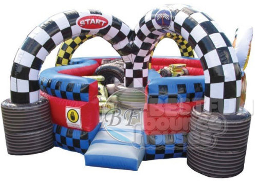 Inflatable Race Kids Playground